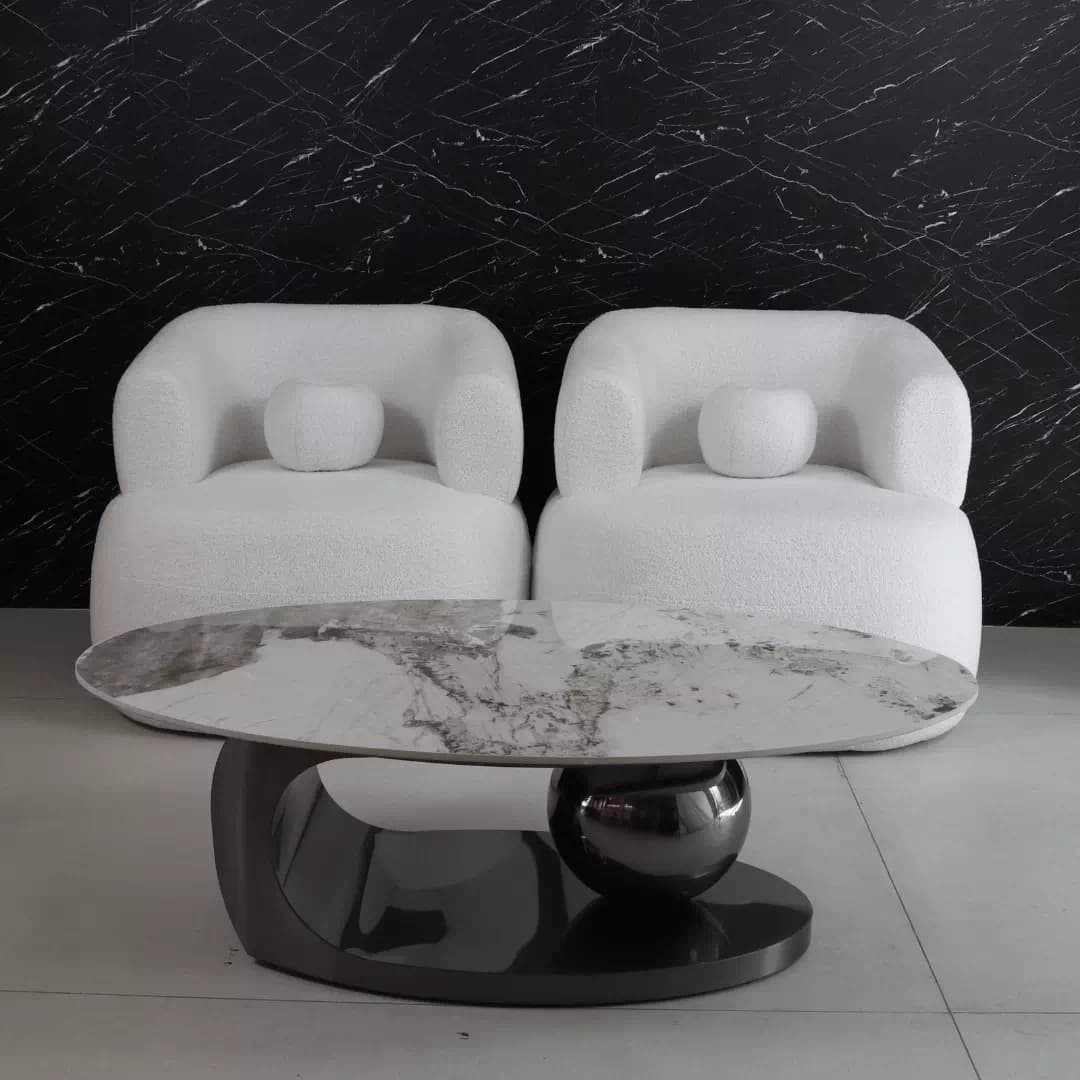 A Pair of Cloud Nest Lounge Chairs
