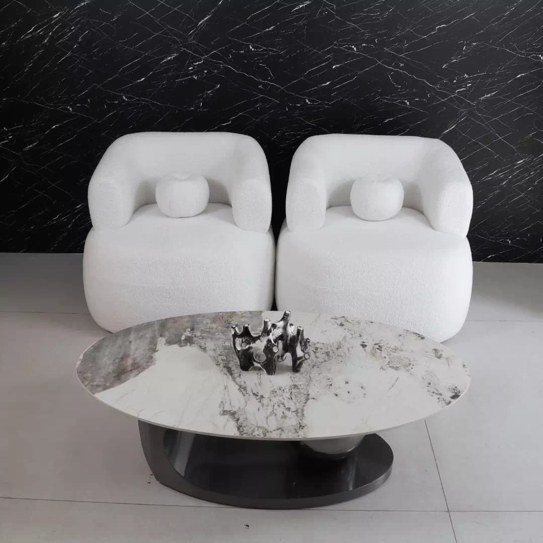 A Pair of Cloud Nest Lounge Chairs