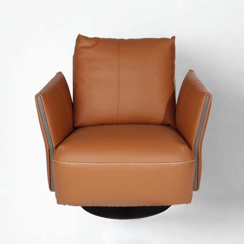 Baku Faux Leather Armchair