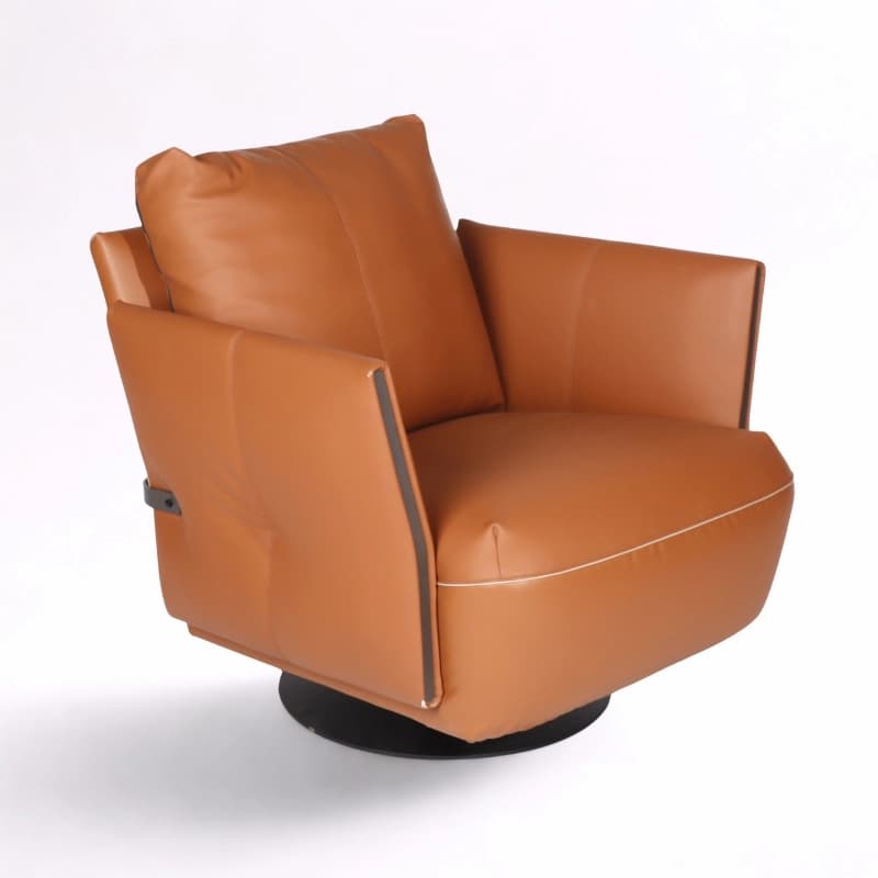 Baku Faux Leather Armchair