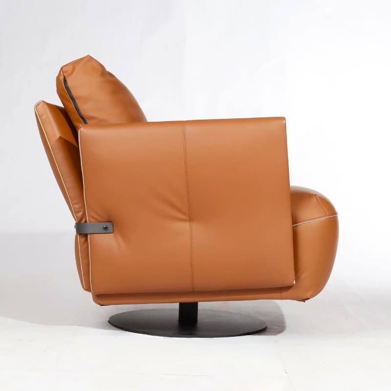 Baku Faux Leather Armchair