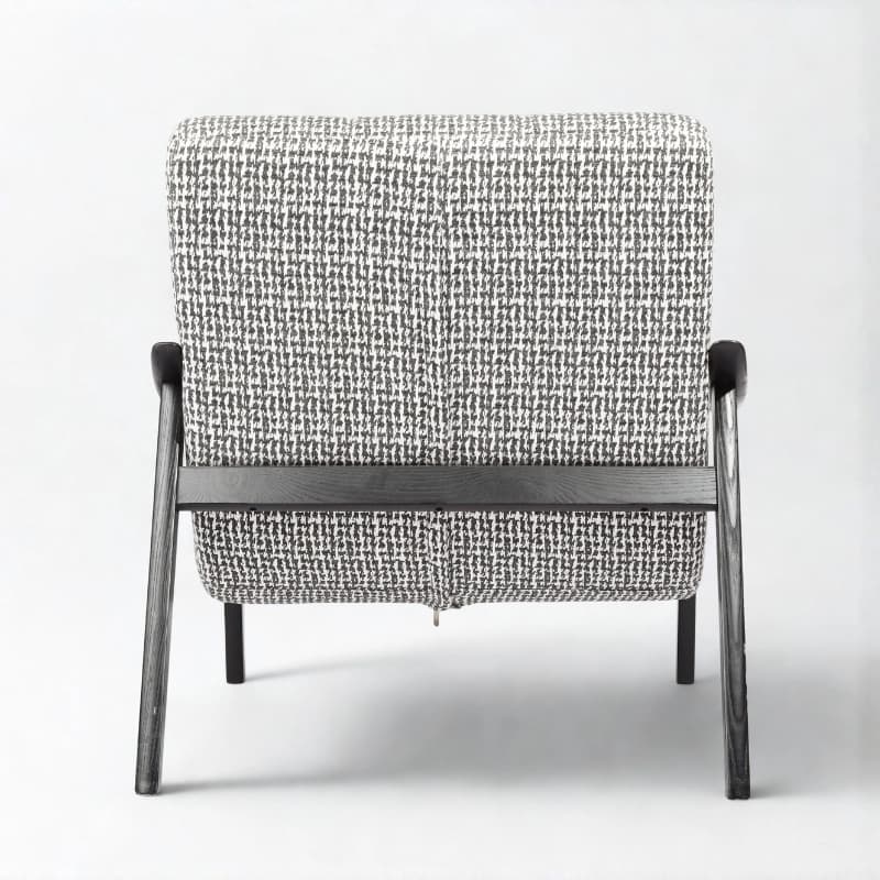 Kiara Hounds Tooth Armchair
