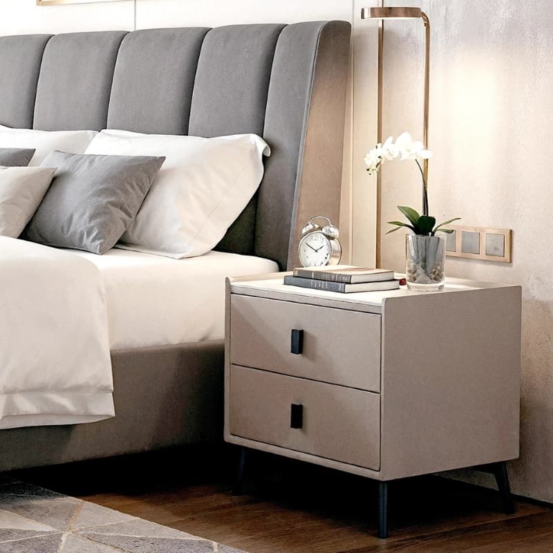 Chenile Bedside Table