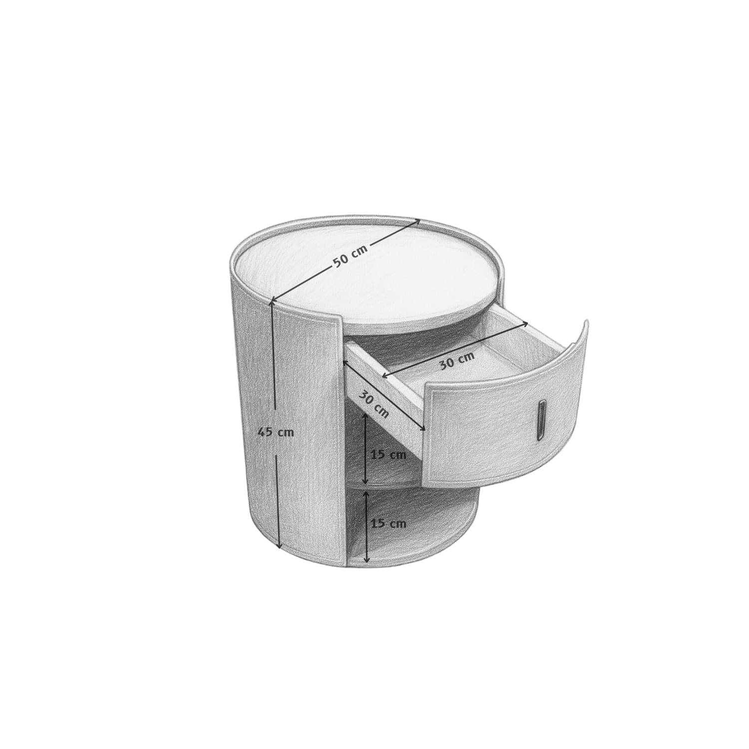 Tavola Bedside Table